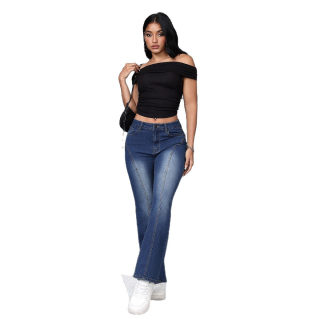 Elastic Flared Jeans for Women | Leg-Lengthening Versatile 4