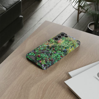 Wild berry bush phone case 112
