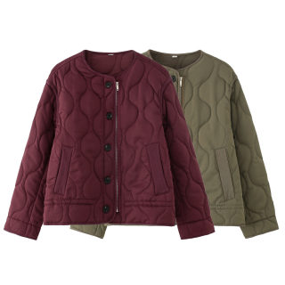Street Fashion Loose Quilted Padded Jacket 4