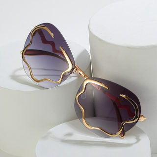 New-Style Rimless Cloud-Shape Sunglasses 2