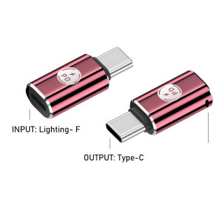 Phone charger adapter — Lightning female to USB-C male 27W fast charging adapter 4