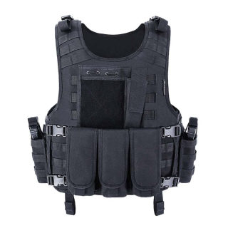 MGFLASHFORCE Molle Tactical Vest | Airsoft Plate Carrier 6