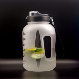 2.2L PETG Sports Bottle | Frosted Gradient Fitness Outdoor with Scale 5