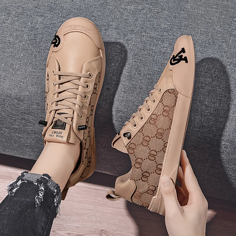 Men's Summer Trend Casual Board Shoes | Breathable Canvas Sneakers 5