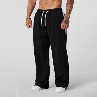 Men's Loose-Fit Oversized Cotton-Linen Trousers 2