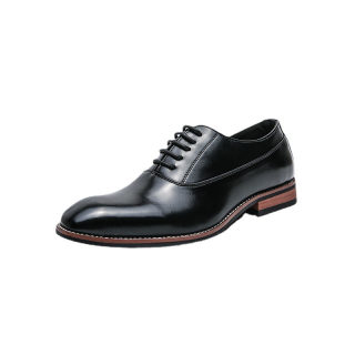Men's Lace-Up Pointed Business Shoes | Formal Casual Leather Shoes 5