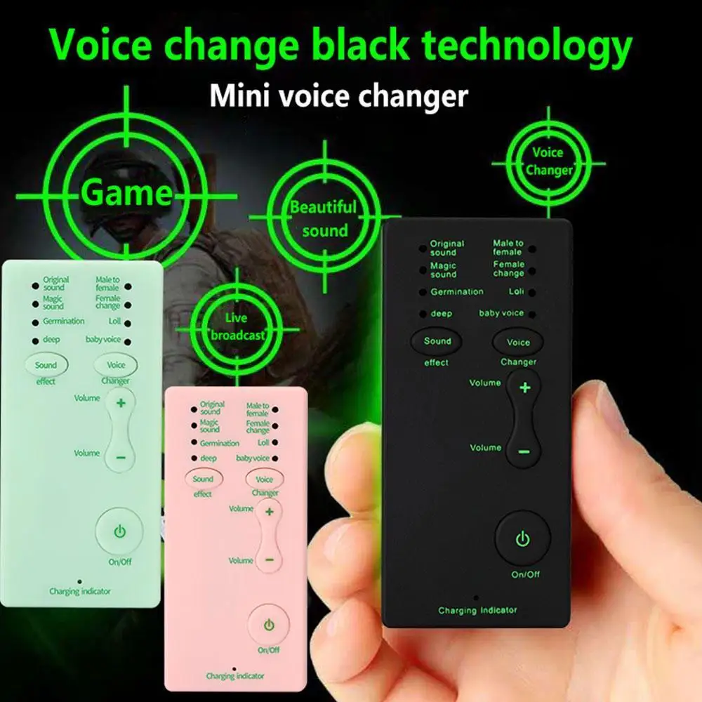 Voice Changer Microphone | For PS4, Xbox, PC, Phone, Tablet — 7 Sound Effects