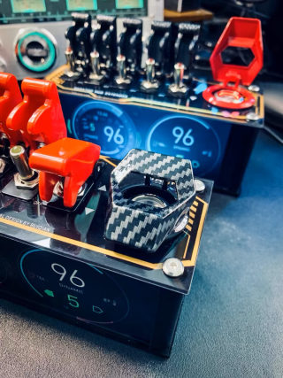 USB Hub Dock Extender | RGB Desktop Punk Decoration 4