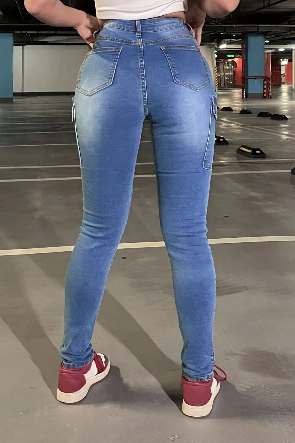 Skinny Jeans with Pockets 3