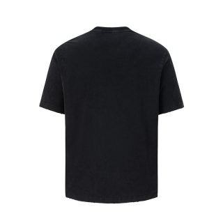 Street Style Face Print Short Sleeve T-Shirt | Abstract Pattern Loose Fit 4
