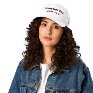 Adidas Dad Hat "Dreams Don't Work Unless You Do" 6