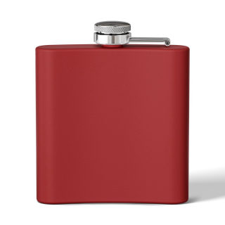 American flag flask, stainless steel 6oz 12
