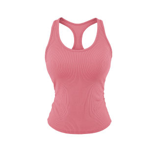 Round Neck Sleeveless Top