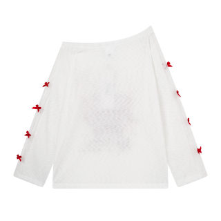 Sweet Girl Corset Top | Asymmetrical Shoulder Lace-Up Belt 2