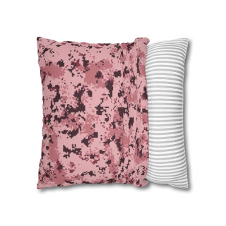 Pink Digital camo Pillowcase 24