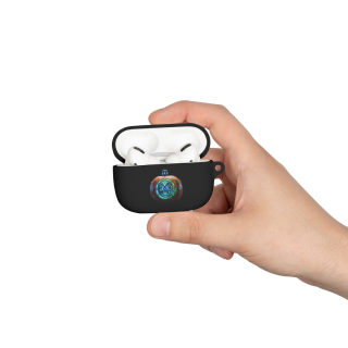 Neon Pumpkin Skull AirPods Case 47