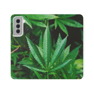 Marijuana leaf flip case 15