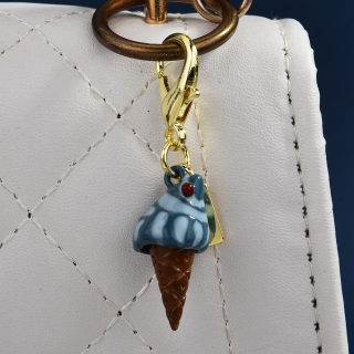 Bread & Dinosaur Ice Cream Fruit Keychain 3