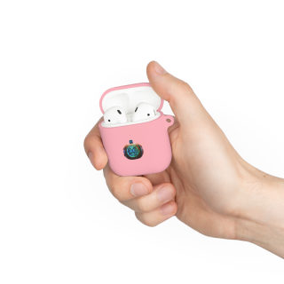Neon Pumpkin Skull AirPods Case 46