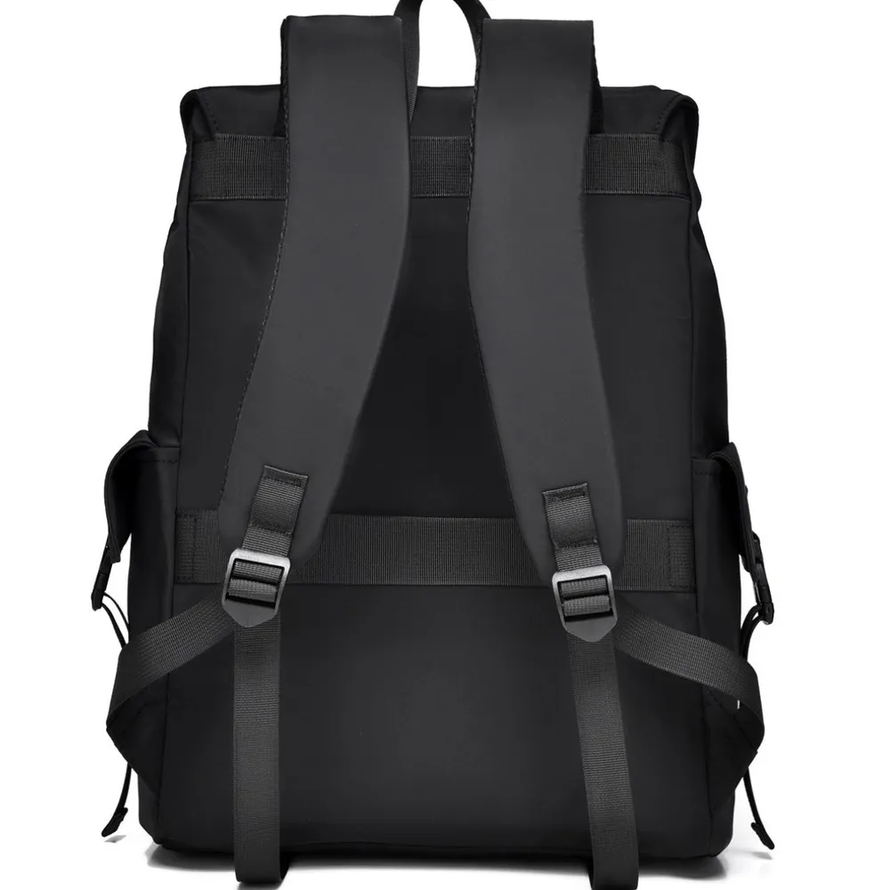 PU Leather Multi-Pocket Backpack with Adjustable Straps 4