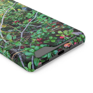 Wild berry bush phone case 70