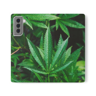 Marijuana leaf flip case 16