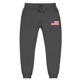 American flag embroidered sweatpants 6