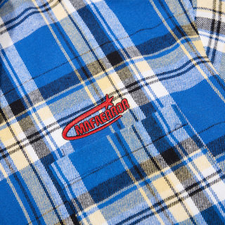 Loose Plaid Short Sleeve Shirt | Men's Open Front 4