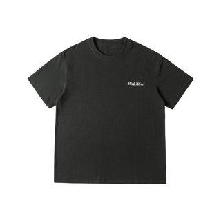 Loose Printed Short Sleeve Shirt | Japanese Retro Lettering 3