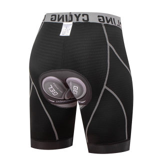 Padded Cycling Shorts | Silicone Cushion, Mountain & Road Bike 4