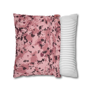 Pink Digital camo Pillowcase 11
