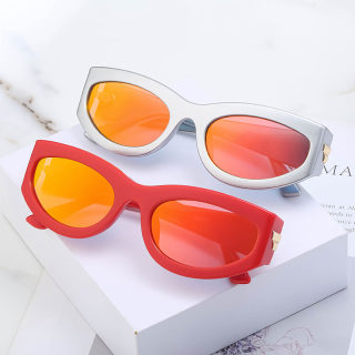 Punk-Style Small-Frame Cycling Sunglasses 2