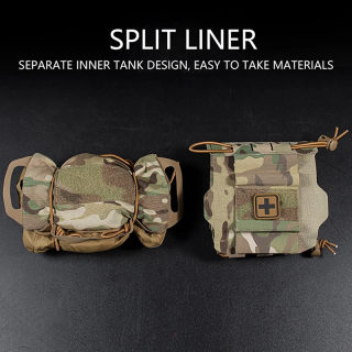 Tactical MOLLE First-Aid Pouch | Rapid Deployment Survival Medical Kit Bag 3