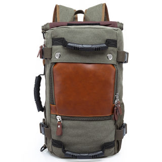 Korean Style Retro Casual Large Capacity Backpack for Men | Travel & Leisure 5