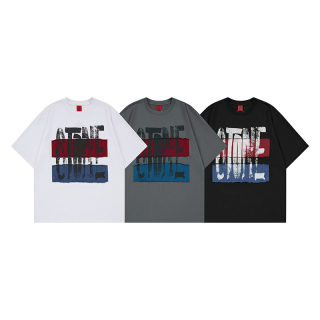 Color Block Embroidered Short Sleeve T-Shirt 5