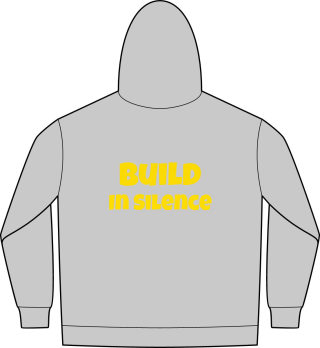 Build in Silence Hoodie 2