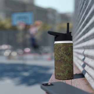 Camo Pattern Stainless Steel Water Bottle | Standard Lid 6