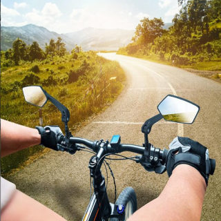 Adjustable Bike Handlebar Rear-View Mirror | 2-Pack 6