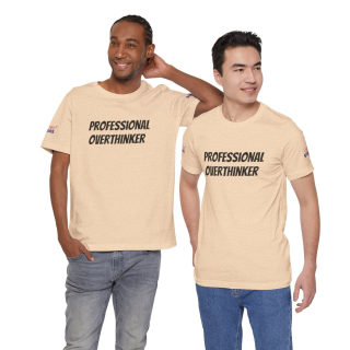 Professional Overthinker Tee | "Not Today" Back Graphic 339