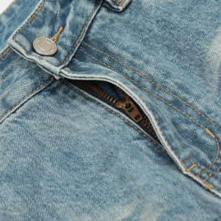 Washed Denim Jeans 3