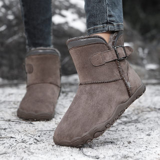 High-Top Suede Snow Boots | Plush-Lined Winter Boots 3