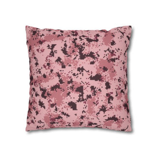 Pink Digital camo Pillowcase 17