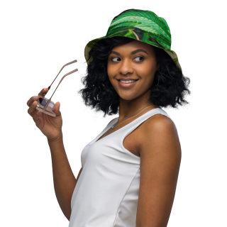 Reversible bucket hat "Weeee" 11