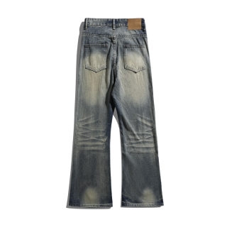 Loose Gradient Faded Straight Leg Jeans 2