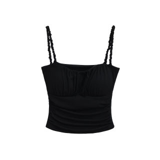Ruffled Strapless Crop Top 6