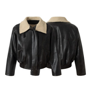 PU Leather Jacket | Padded Loose Fit 5