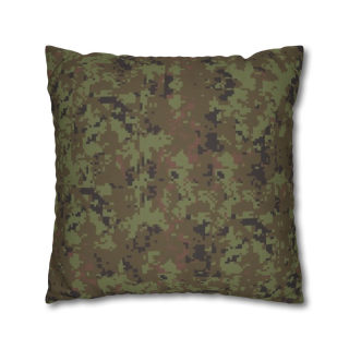 Green Digital Camo Pillowcase 22