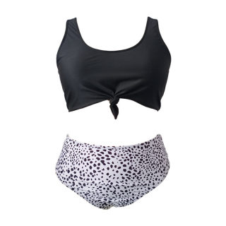 Plus Size Polka Dot bikini set 5