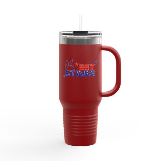 USA Stars insulated travel mug, 40oz 17