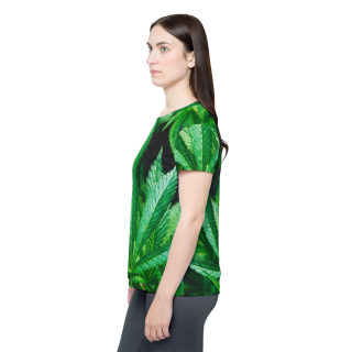 Cannabis Leaf All-Over Print Jersey 5